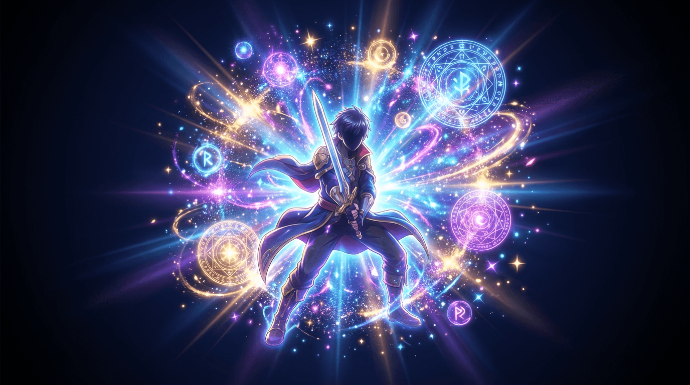 Anime Final Quest Hero Background