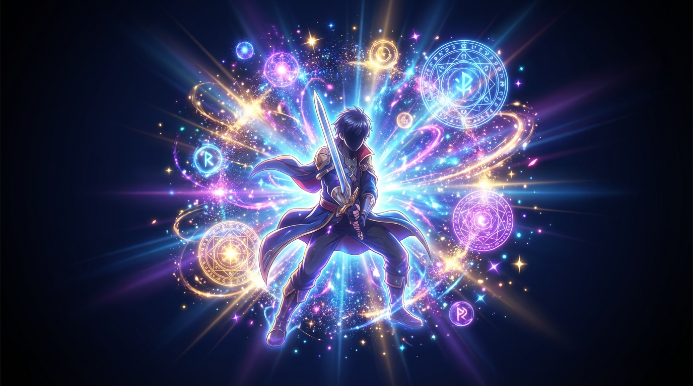 Anime Final Quest Hero Background